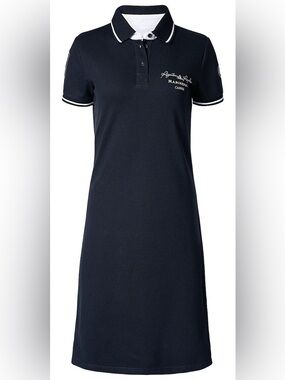 Marinepool RR Hailey Polo Dress – Stretch Cotton – Navy Blue – XS